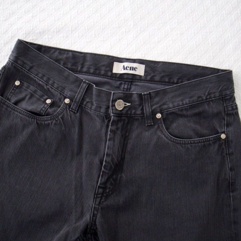 Acne Studios Mic Brice Black Jeans 34x30